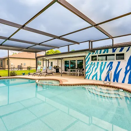 Waterfront Cape Coral Home With Private Pool And Dock